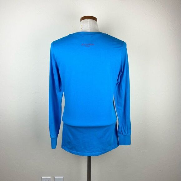 Vintage Harley Davidson Long Sleeve Tee - Blue & Purple - Picture 5 of 6